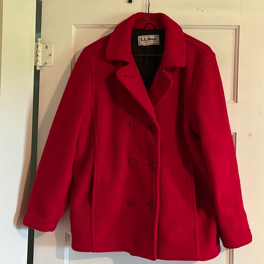 LL Bean Peacoat